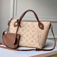 Louis Vuitton Mahina Hina PM Bag in Monogram Perforated Calfskin M54351 Beige 2020 