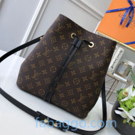 Louis Vuitton Neonoe MM Bucket Bag M44020 Monogram Canvas/Black 2020