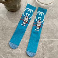 Doraemon x Gucci Socks Blue 2021