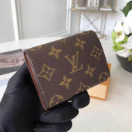 Louis Vuitton Monogram Canvas Enveloppe Carte De Visite M63801 2017