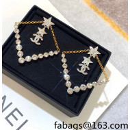 Chanel Crystal Earrings 2021 72