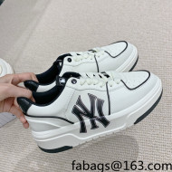 MLB Chunky Liner Leather NY Snekers White/Black 2022