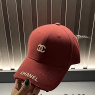 Chanel Canvas Baseball Hat 2022 0401103