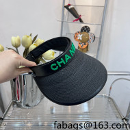 Chanel Visor Hat Black/Green 2022 0401113