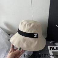 Chanel Canvas Bucket Hat White 2022 040191