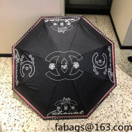 Chanel Umbrella Black 2022 033152