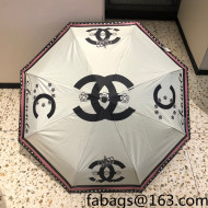 Chanel Umbrella White 2022 033153