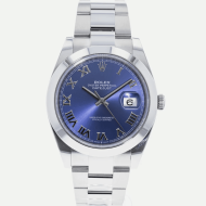 SUPER QUALITY – Rolex Datejust 126300 – Men: Dial Color – Blue, Bracelet - Stainless Steel, Case Size – 41mm, Max. Wrist Size - 7.5 inches