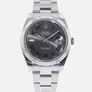 SUPER QUALITY – Rolex Datejust 126334 – Men: Dial Color – Gray, Bracelet - Stainless Steel, Case Size – 41mm, Max. Wrist Size - 6.75 inches