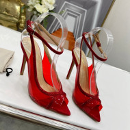 Gianvito Rossi Metropolis Crystal High Heel Sandals 10.5cm Red 2022