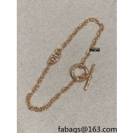 Hermes New Farandole Bracelet Gold 2022 040270