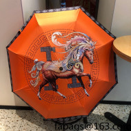 Hermes Umbrella Orange 2022 19