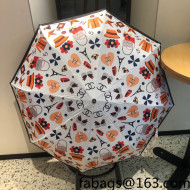 Chanel Umbrella White 2022 24