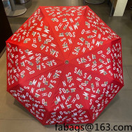 Moschino Umbrella Red 2022 36