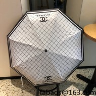 Chanel Check Umbrella White 2022 43