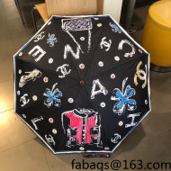 Chanel Umbrella Black 2022 57