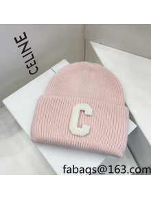 Chanel Knit Hat Pink 2021 122233