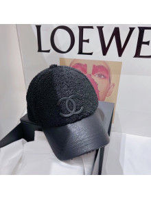 Chanel Baseball Hat Black 2021 80