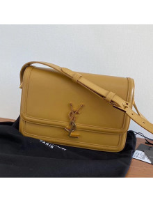 Saint Laurent Solferino Medium Satchel in Box Calfskin 6343056 Caramel Brown 2020