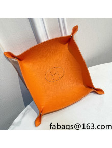 Hermes Mises Bridge Change Tray 25cm Orange 2021