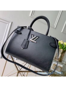 Louis Vuitton Twist Tote Bag in Epi Leather M54810 Black 2020