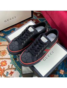 Gucci Tennis 1977 Low-Top Sneakers in Black GG Canvas 23 2020 (For Women and Men)