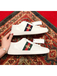 Gucci Ace Sneaker with Web White 2018