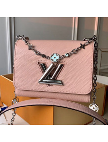 Louis Vuitton Epi Leather Flower Twist PM M55531 Pink 2019