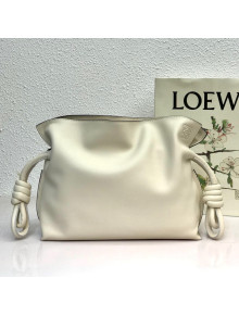 Loewe Flamenco Clutch in Nappa Calfskin Off-white 2022