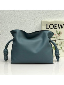 Loewe Flamenco Clutch in Nappa Calfskin Pale Blue 2022