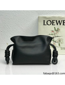 Loewe Mini Flamenco Clutch in Nappa Calfskin Black 2022