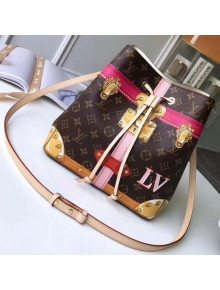 Louis Vuitton Summer Trunks Monogram Canvas Neonoe Bucket Bag M60649 2018