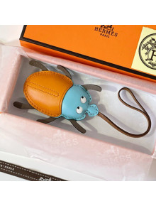 Hermes Lambskin Beetle Bag Charm 2022 10