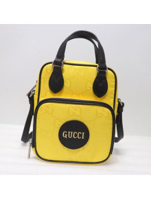 Gucci Off The Grid Shoulder Bag in Yellow GG Nylon 625850 2020