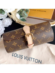 Louis Vuitton Monogram Canvas 3 Watch Case Pink 2021