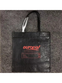 Balen...ga Lambskin Supremarket Large Shopper Bag Europa Black 2018