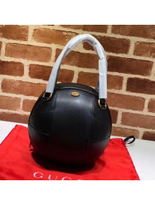 Gucci Football Top Handle Bag 536110 Black 2018