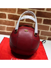 Gucci Football Top Handle Bag 536110 Red 2018