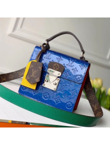 Louis Vuitton Spring Street in Blue Monogram Patent Leather M90514 2020