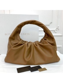 Bottega Veneta Large BV Jodie Leather Hobo Bag Brown 2020