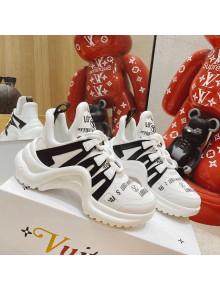 Louis Vuitton LV Archlight Signature Print Sneakers White/Black 2021