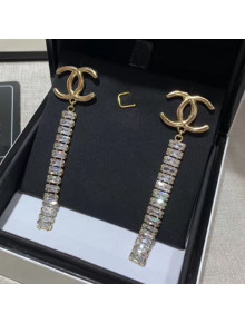 Chanel Crystal Long Earrings 01 2019