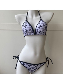 Chanel Logo Swimwear CHS16 White 2021