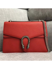 Gucci Dionysus Leather Medium Shoulder Bag 403348 Red 2018