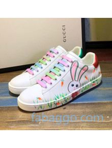 Gucci Ace Sneakers in Luminous Print Silky Calfskin 06 (For Women and Men) 