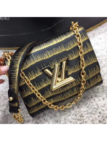 Louis Vuitton Twist PM Chain Bag Gold Rain Epi Leather M53725 2019