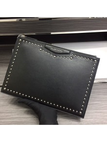 Givenchy Antigona Medium Pouch in Black Studded Leather 2021