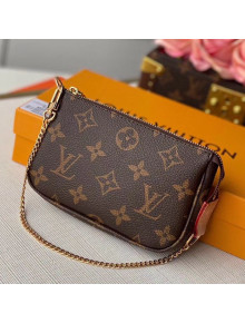 Louis Vuitton Monogram Canvas Mini Pochette Accessoires M58009 2020