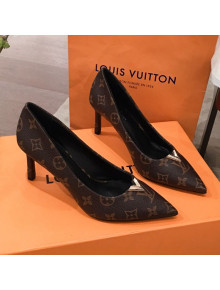 Louis Vuitton Heartbreaker Monogram Canvas V Metal Pump 2019