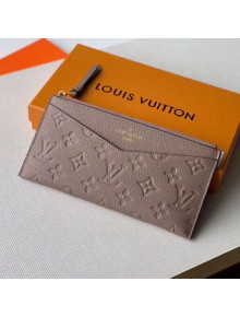 Louis Vuitton Pochette Mélanie BB Pouch in Beige Monogram Leather M68714 2020